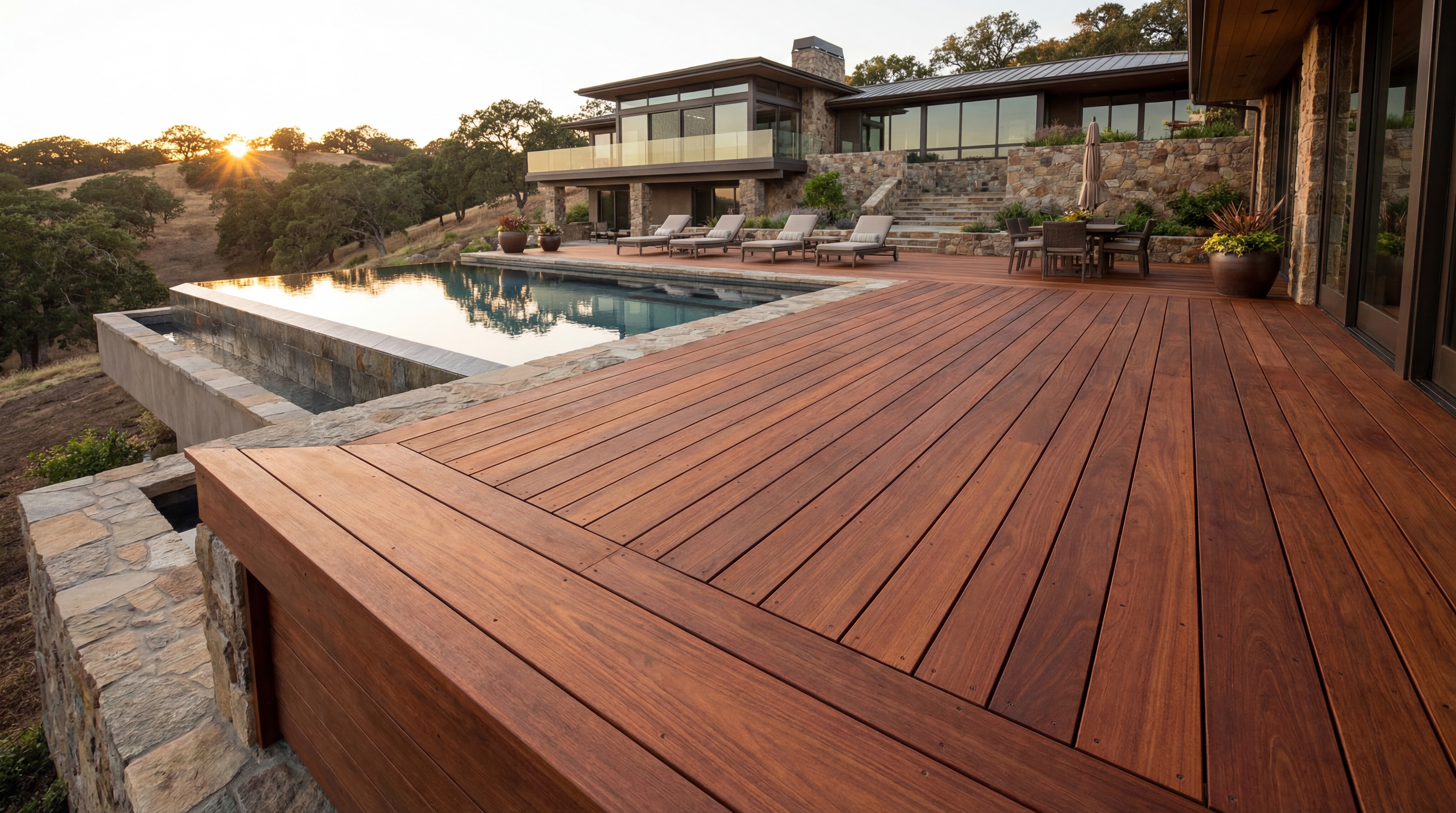 Modern architecture with premium wood cladding by Woodconnection